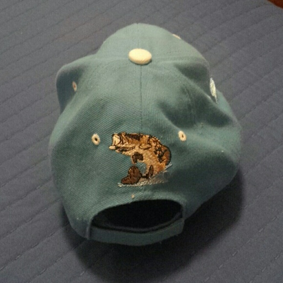 A Light Blue Cap with Embroidery. - Picture 2 of 2